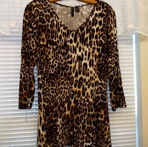 Cynthia Rowley Leopard Tunic